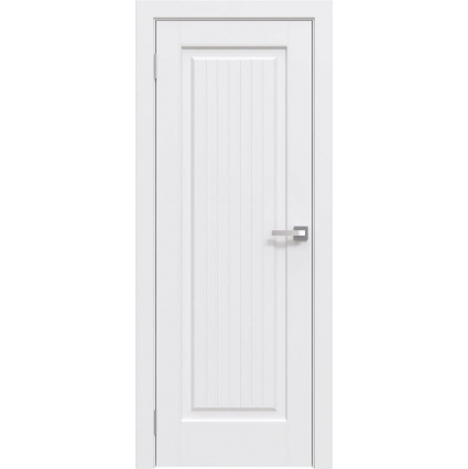Дверь межкомнатная Эмаль Перфето-8 Белый (Глубокая фрезеровка)